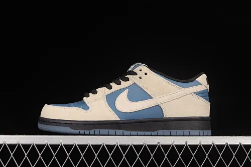All categories Nk SB Dunk series Nk SB Dunk Low low-top sneakers Nk Dunk Low SB Pro Blue and white dunk series low-top casual sports skateboard shoes BQ6817-200